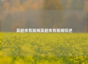 英超体育新闻英超体育新闻综述