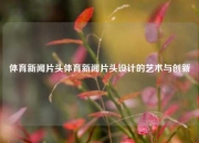 体育新闻片头体育新闻片头设计的艺术与创新