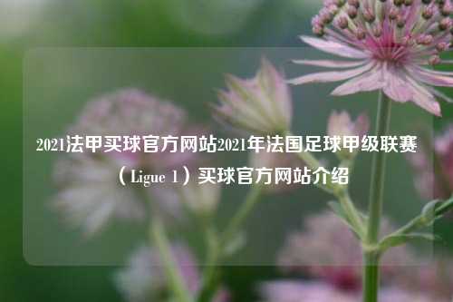 2021法甲买球官方网站2021年法国足球甲级联赛（Ligue 1）买球官方网站介绍